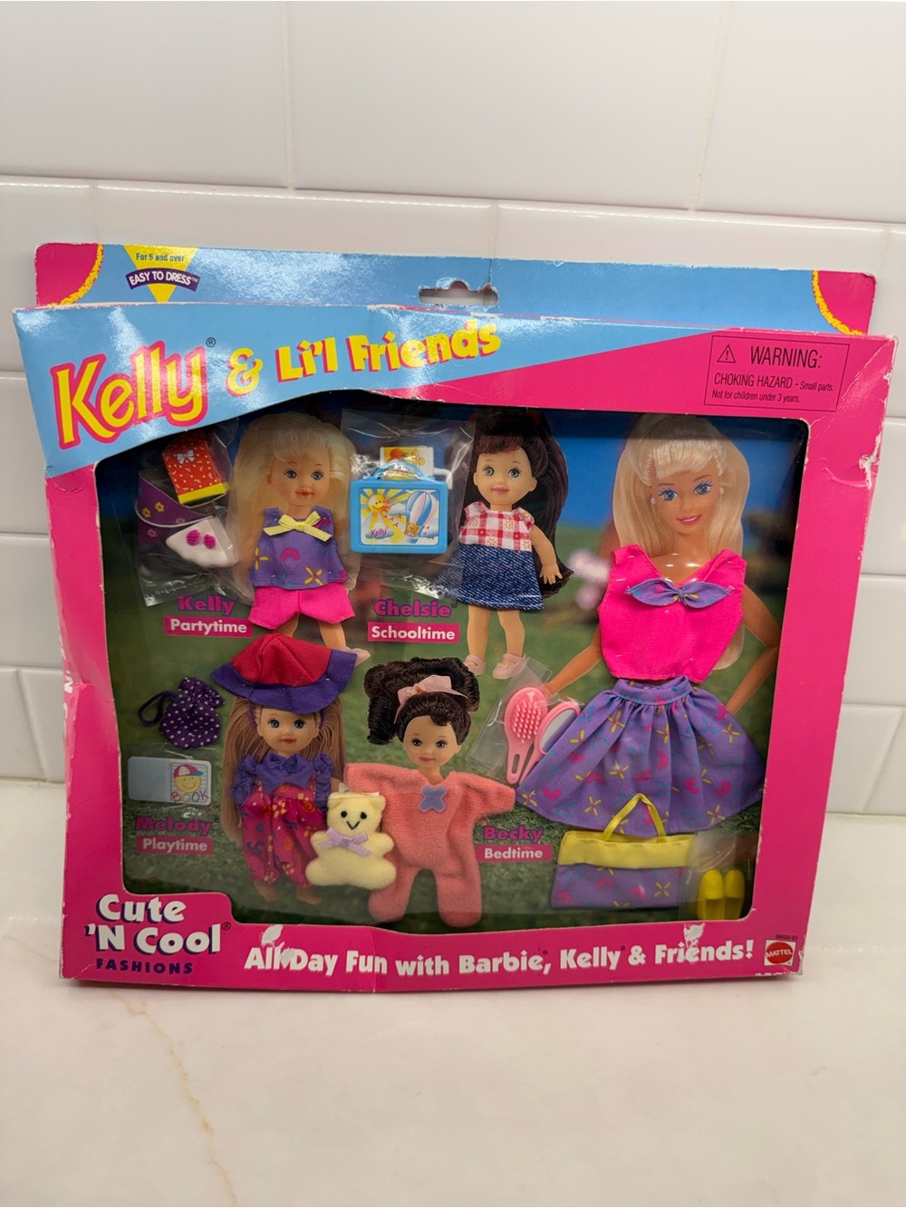 Mattel Cute N Cool Fashions Barbie Kelly & Li'l Friends Clothes